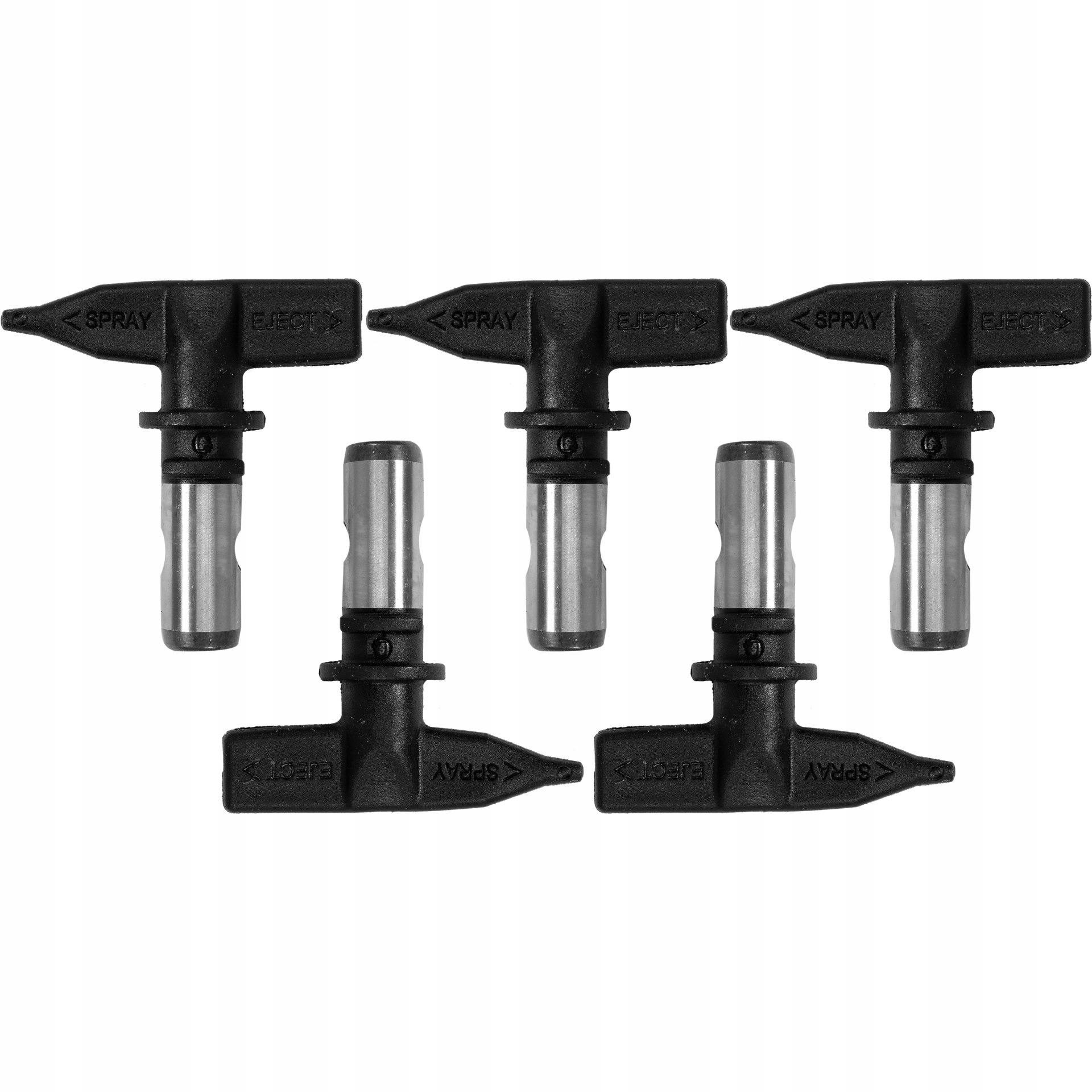 Sada 5 Trysek Pro Malířský Agregát Airless Velikosti 513 515 517 519 521