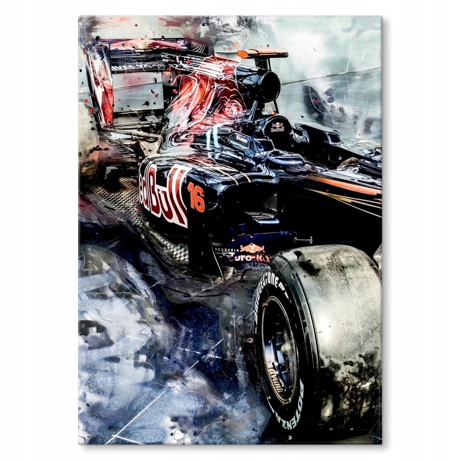 Kovový plakát Formule 1 Formule Dárek 30 x 42 cm