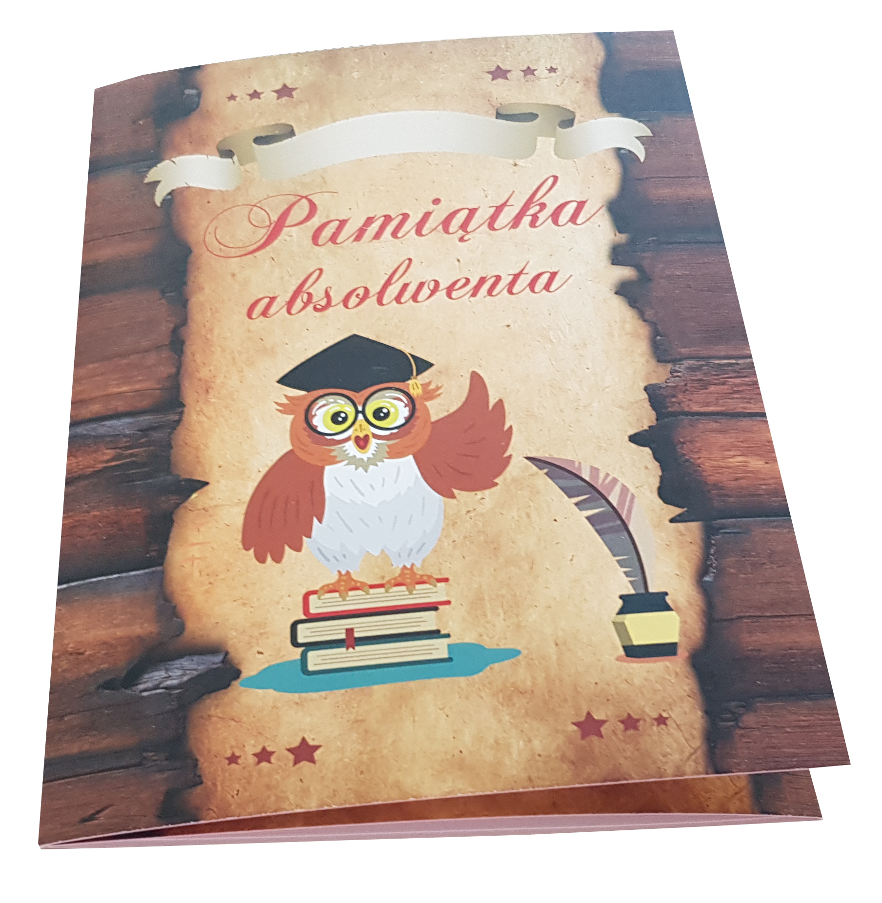 PAMIĄTKA ABSOLWENTA album kartonowy 15x21 na 3 zdj