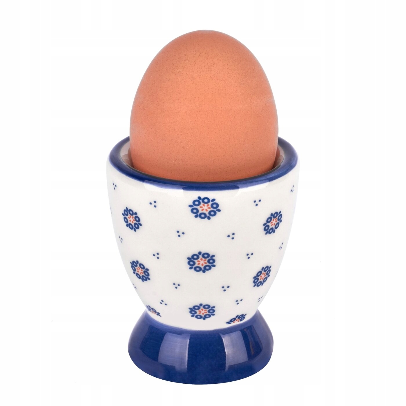 KIELISZEK do JAJKA POJEMNIK CERAMICZNY do jaj PODSTAWKA na jajko na miękko