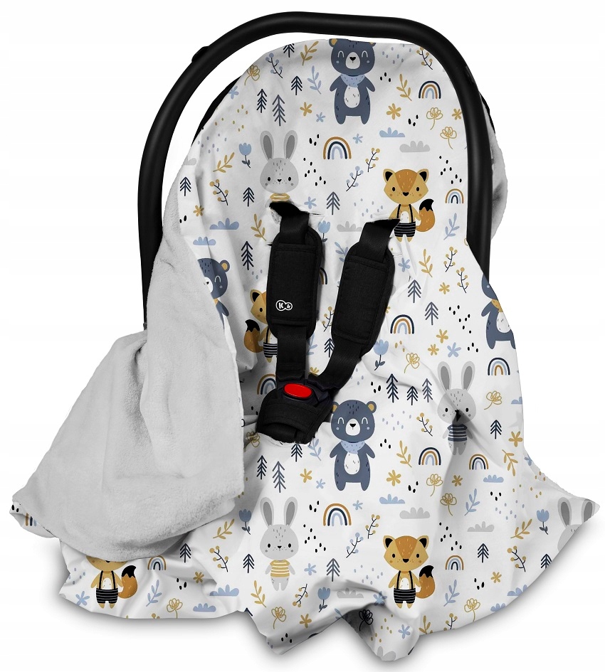 

Babymam Kocyk Otulacz Do Nosidełka Wózka Fotelika