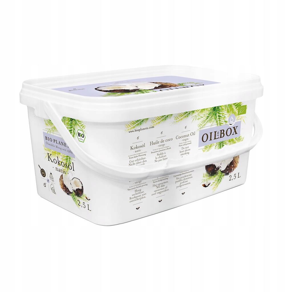 Kokosový Olej Virgin Bio 2,5 L Bio Planete