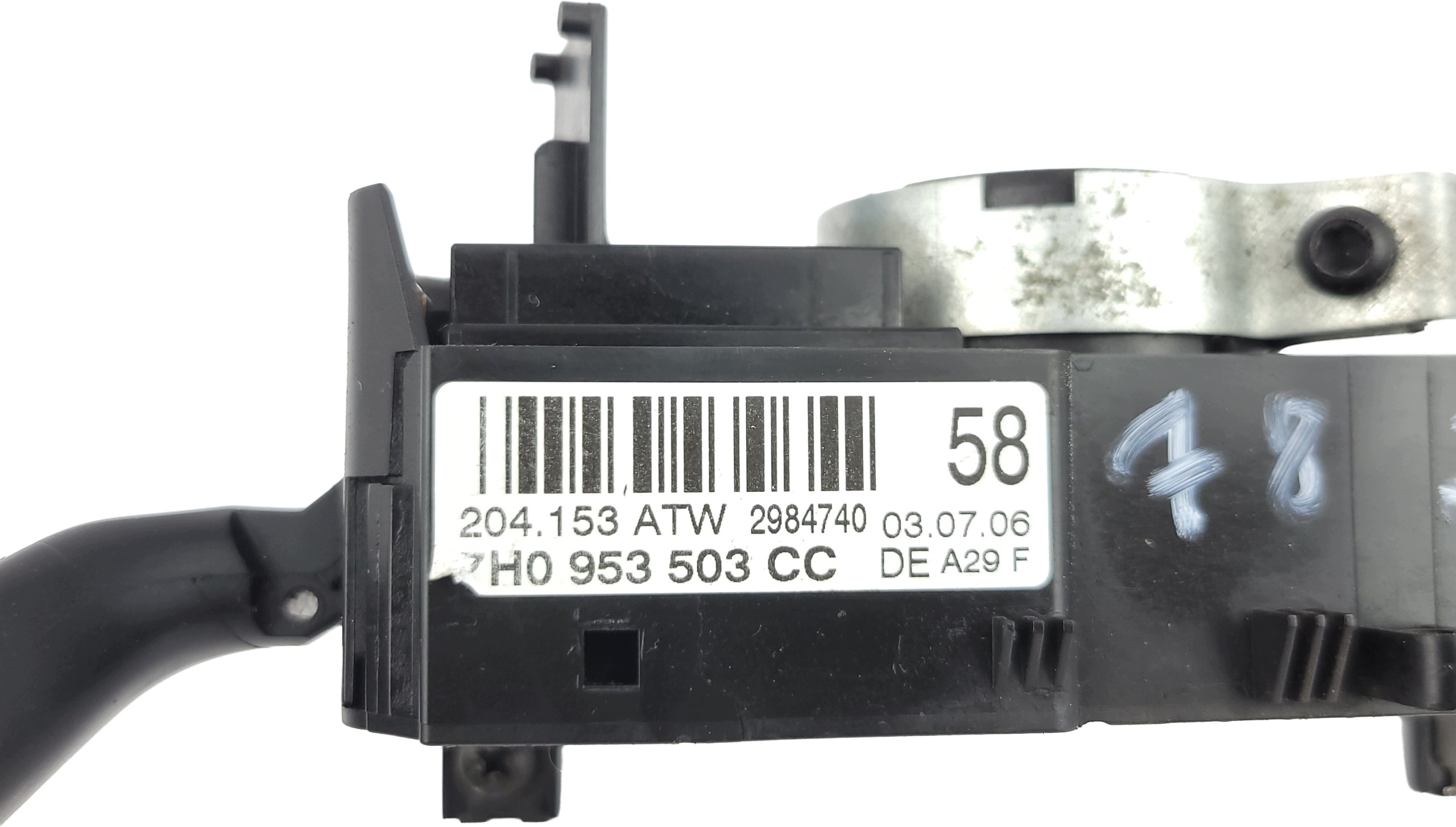 VW T5 TRANSPORTER FABIA II DEVIO TERGICRISTALLO TERGI luci FIS 7H0953503CC