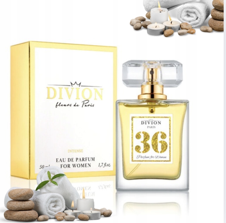 Dámské Parfémy 50 ml Divion č. 36 Trvalé Květinové