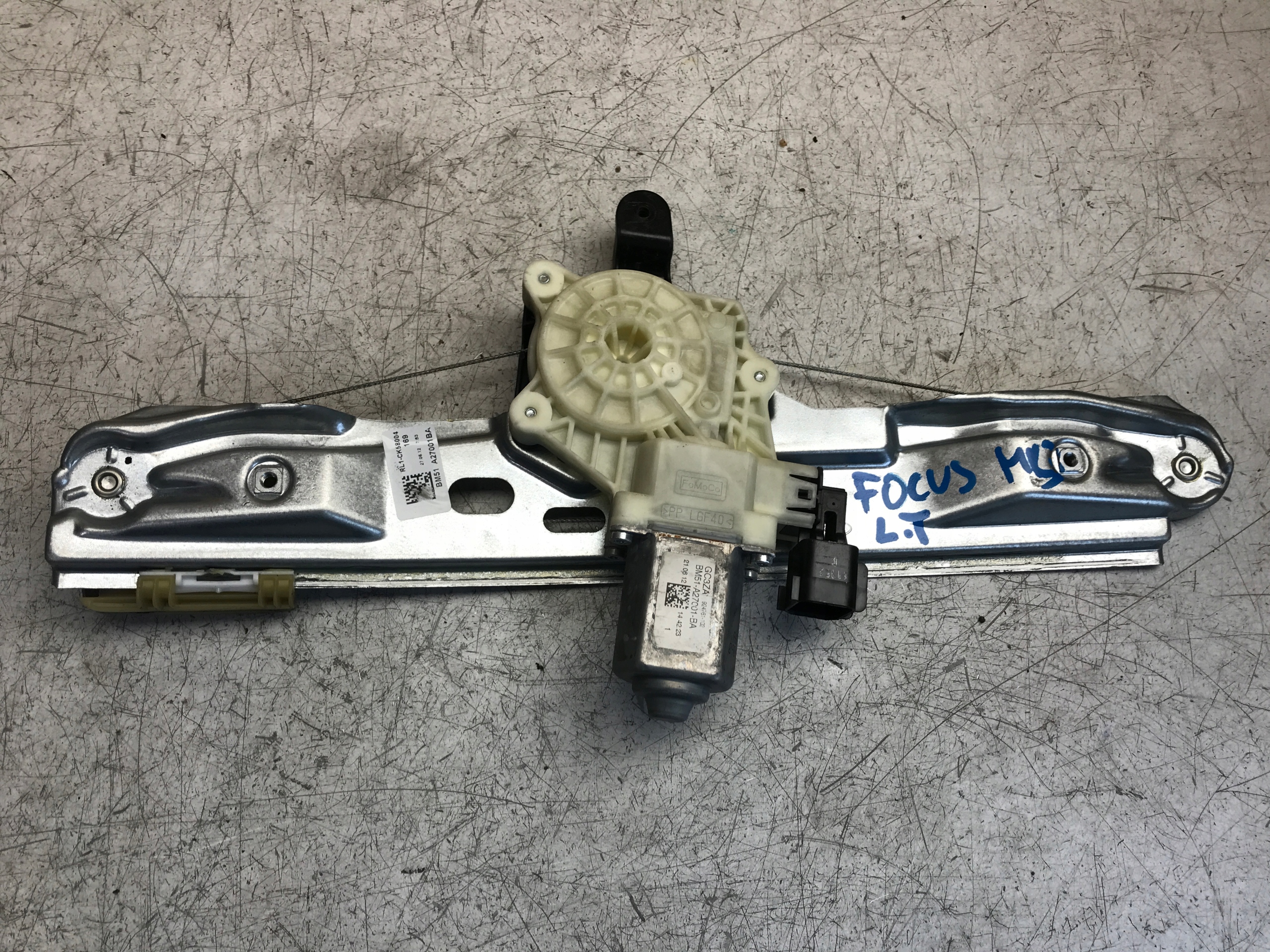 FOCUS MK3 mechanism mini motor windows left rear part