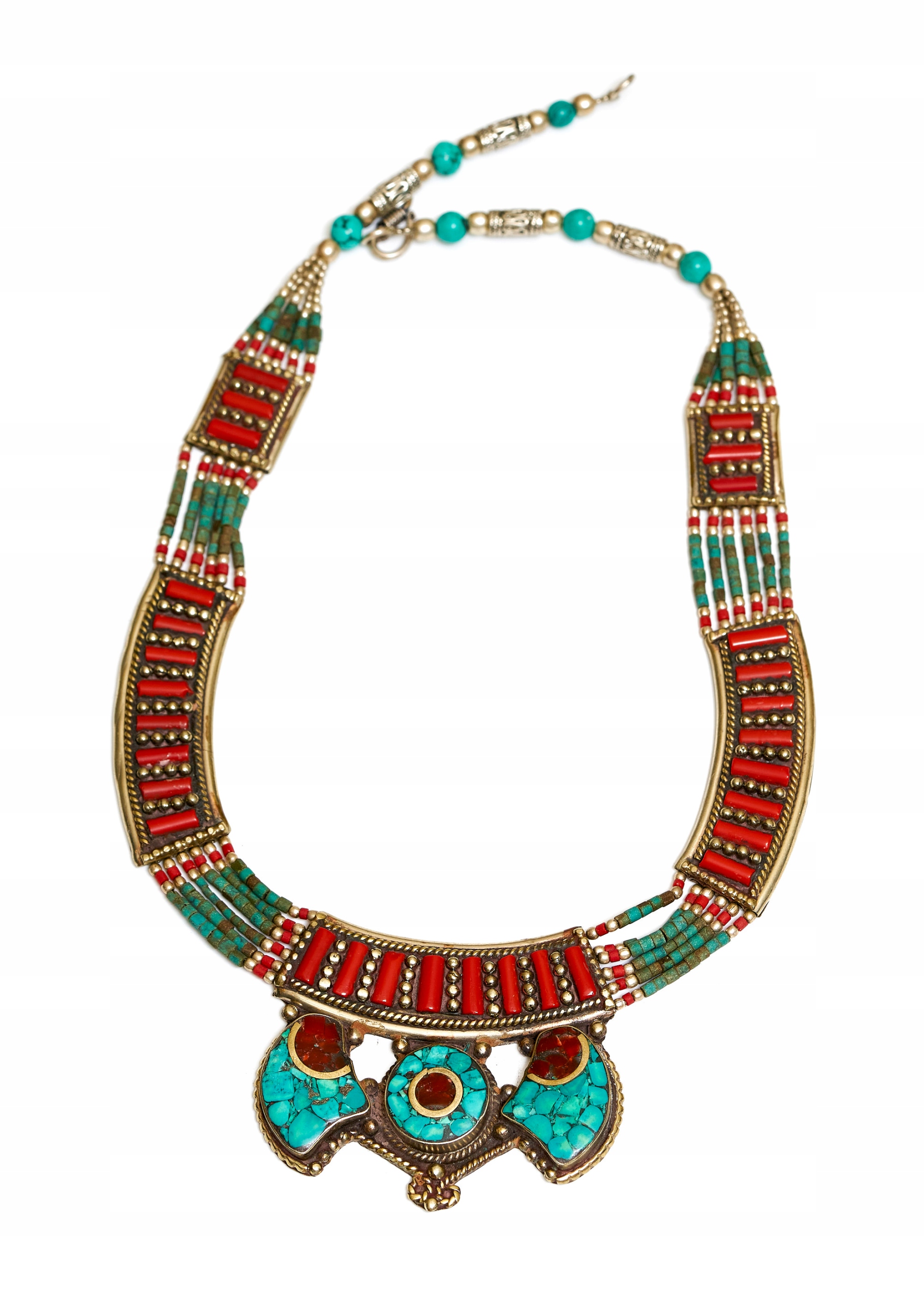 Náhrdelník z Nepálu * Tibetské Stříbro * Kolia