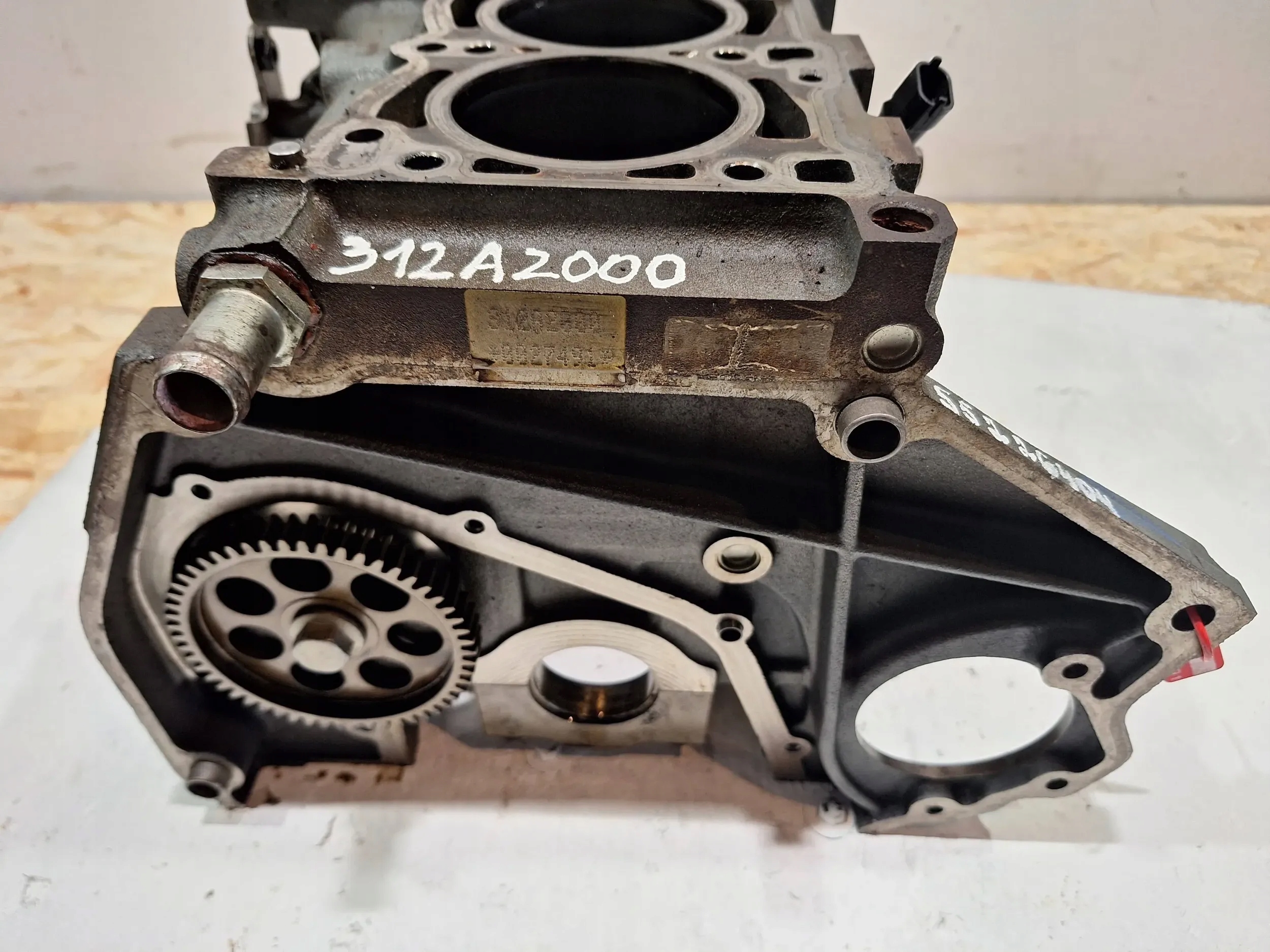 Blok silnika 55226404 Fiat 500 0.9 Twinair Typ samochodu Samochody osobowe