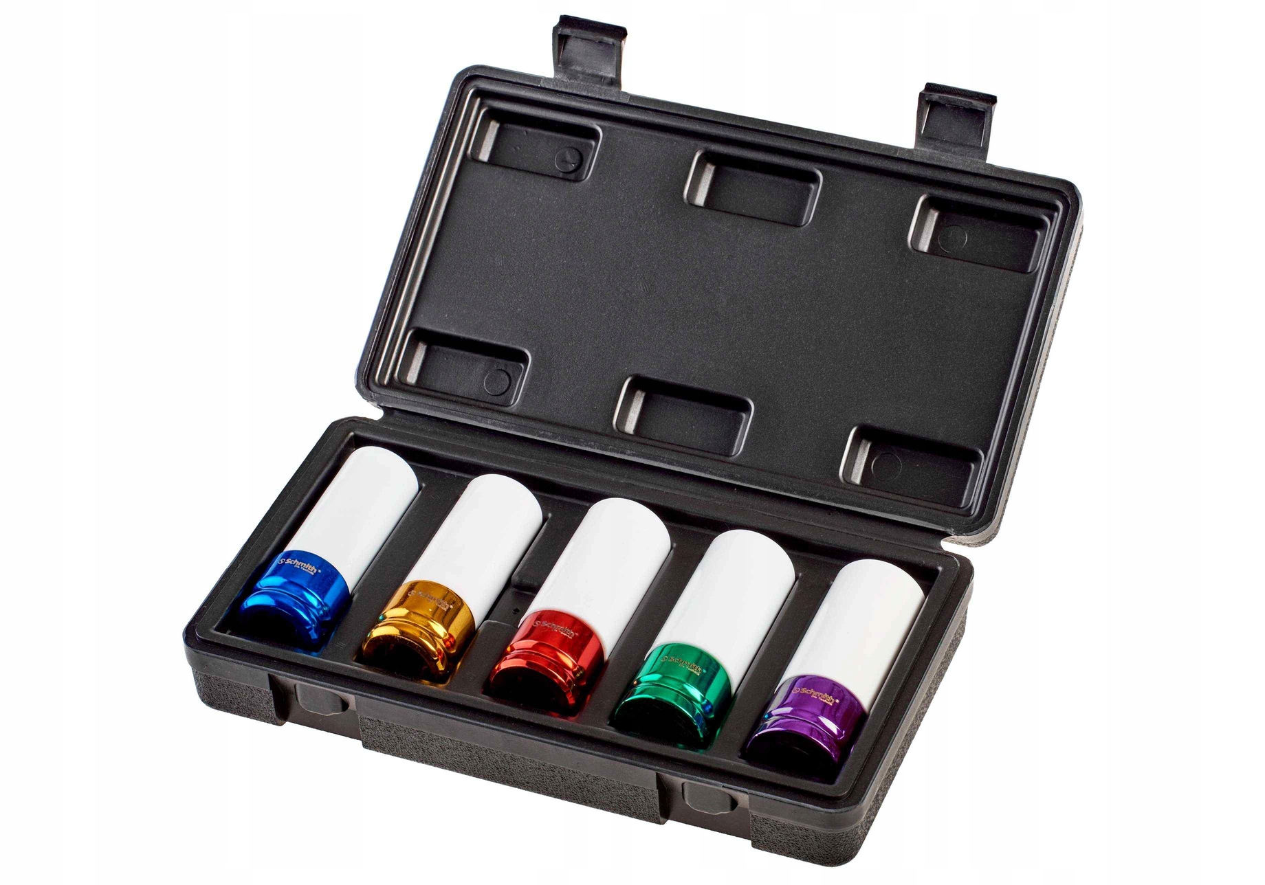 ZESTAW NASADEK UDAROWYCH 1/2 DO ALUFELG SCHMITH Typ 6-kątna