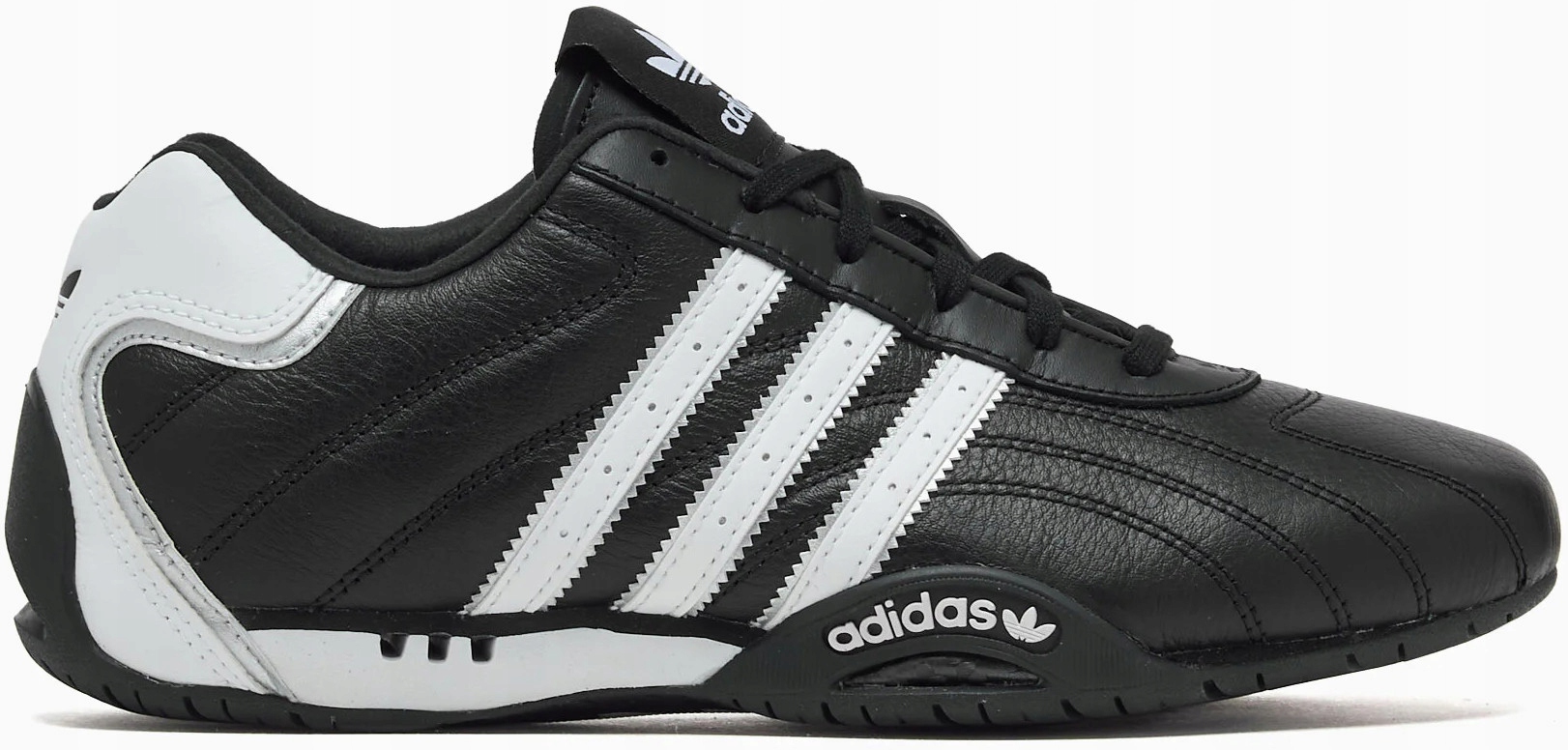 Buty męskie sportowe Adidas Adiracer Lo czarne Retro skóra (JQ5719) 44