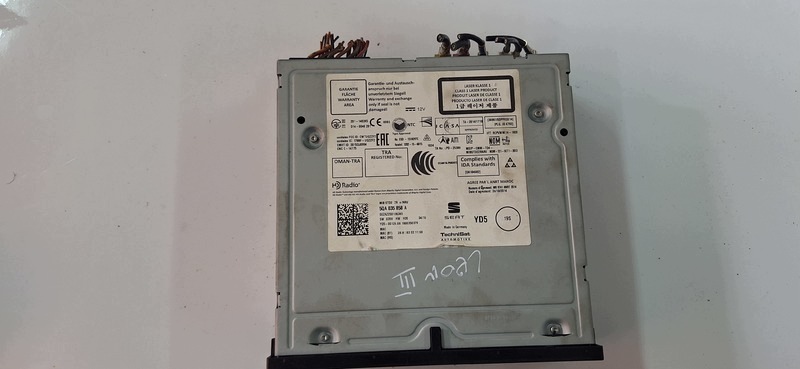 RADIO lettore schede SEAT LEON III 5QA035858A