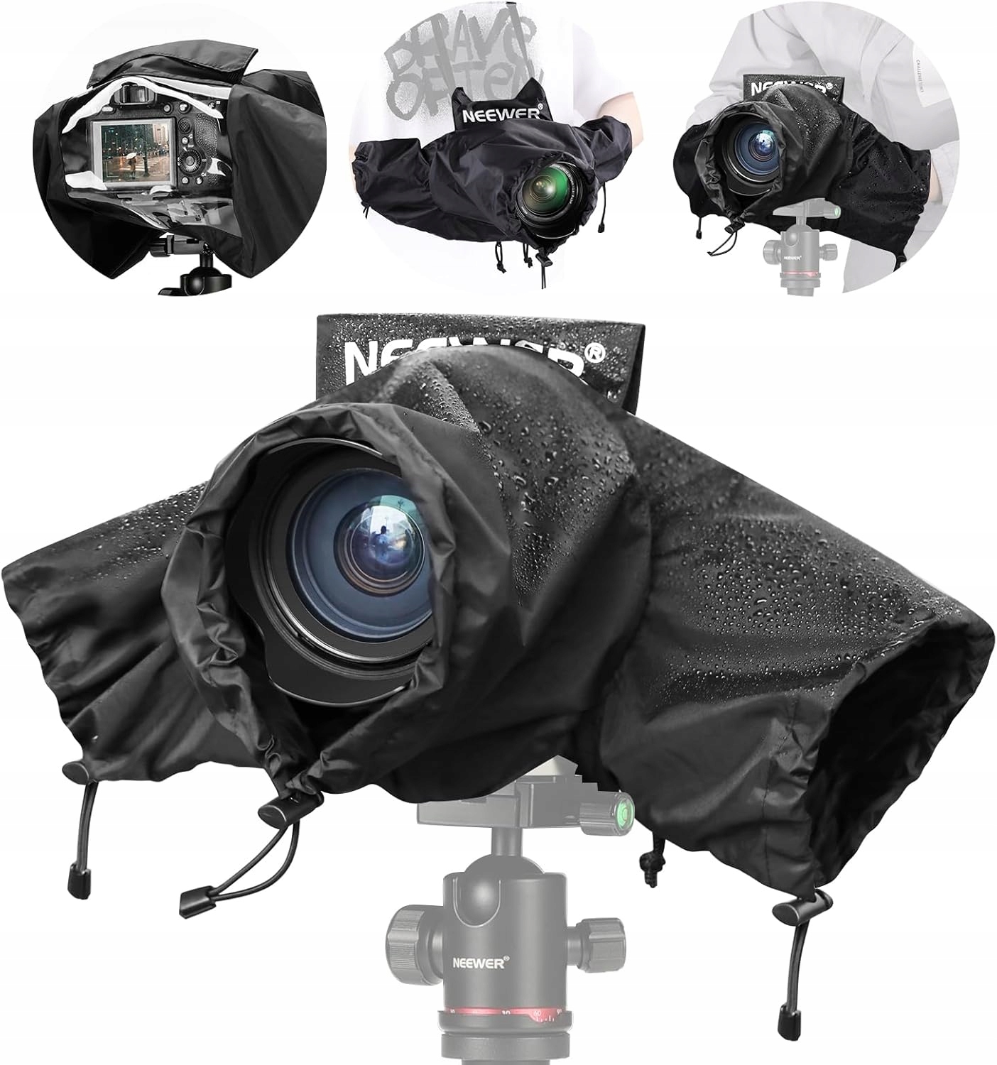 OSŁONA PRZECIWSŁONECZNA POKROWIEC NA APARAT DSLR NEEWER PB004