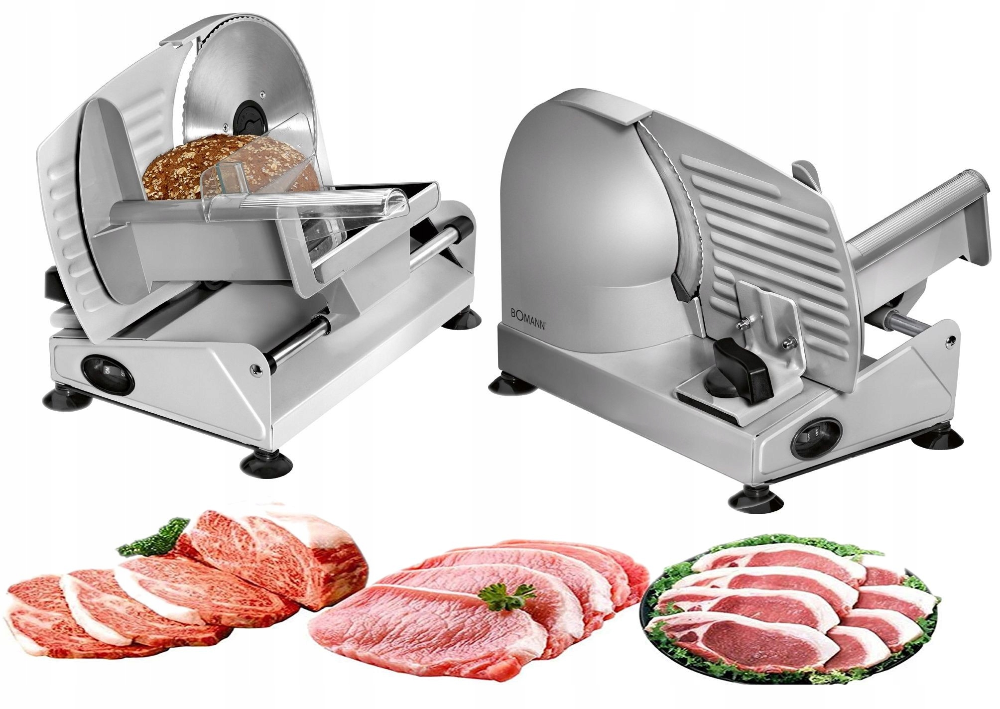 Solidna Krajalnica Do Chleba Wędlin Warzyw Sera Bo