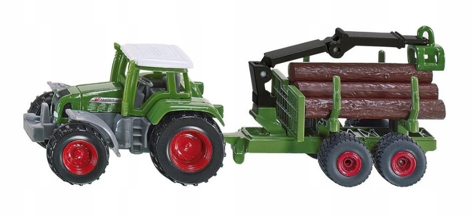 Fendt Favorit 926 z przyczepą do drewna