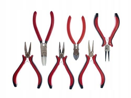 Kleště Na Šperky Sada 6 Kusů Diy Nářadí Pro Tvůrce, plastové