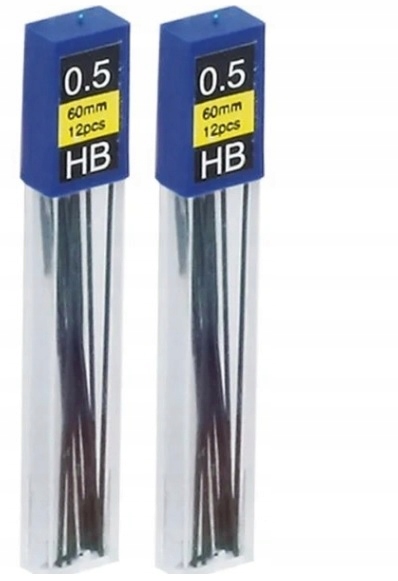 

Grafity do ołówków automatycznych 0,5 24 szt Grand