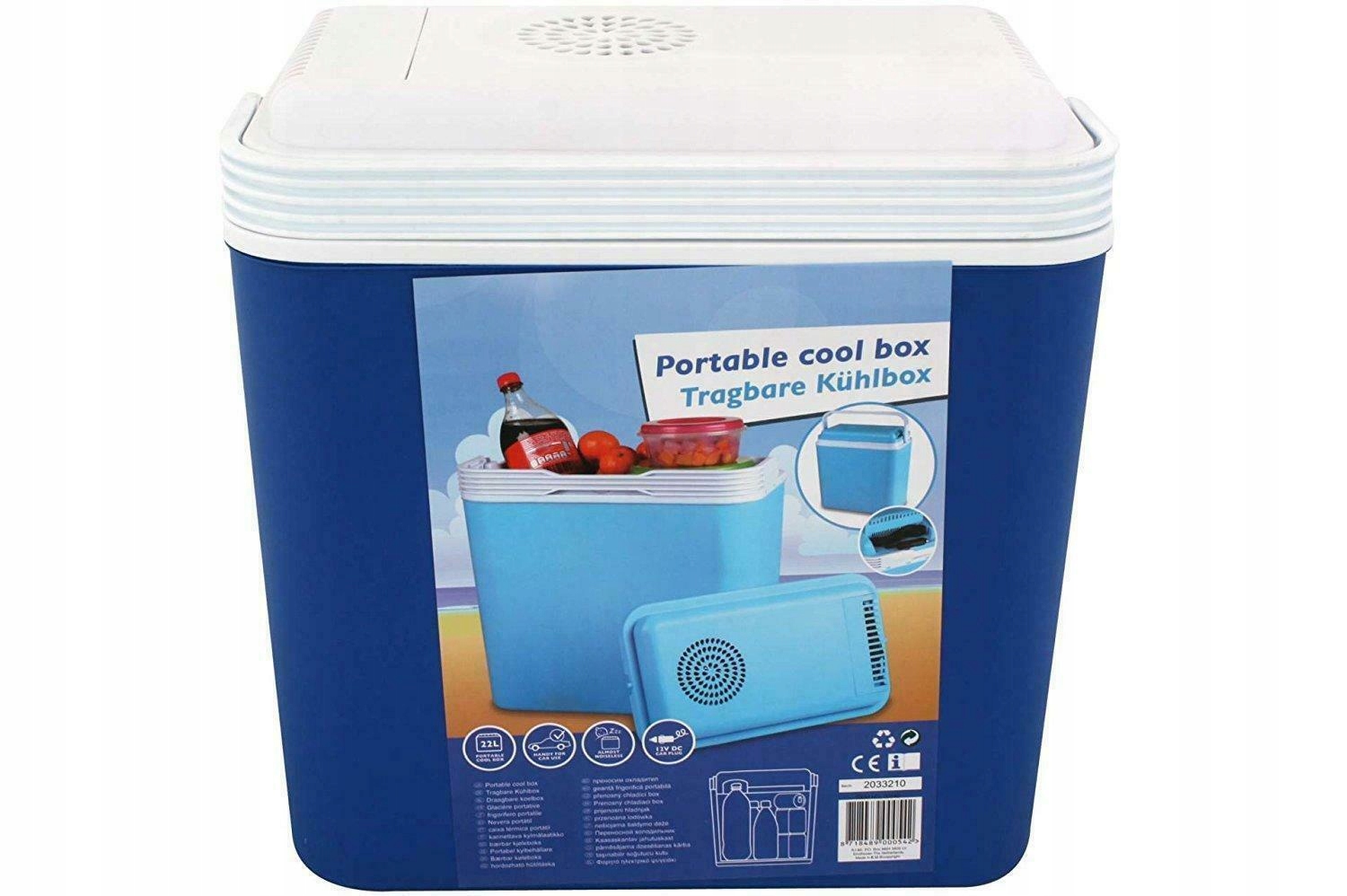 Przenośna Lodówka Elektryczna Atlantic Niebieski 22 L