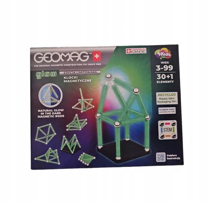 KLOCKI MAGNETYCZNE GEOMAG GLOW 31 EL