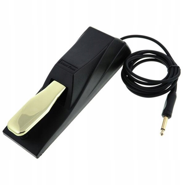 Pedał Sustain do Pianina Keyboardu Lead Foot LFD-2 Deluxe Polaryzacja Jack