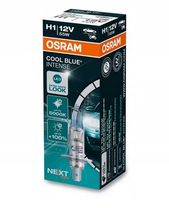 Żarówka samochodowa Osram Cool Blue Intense H1 12V 55W 5000K 1szt.