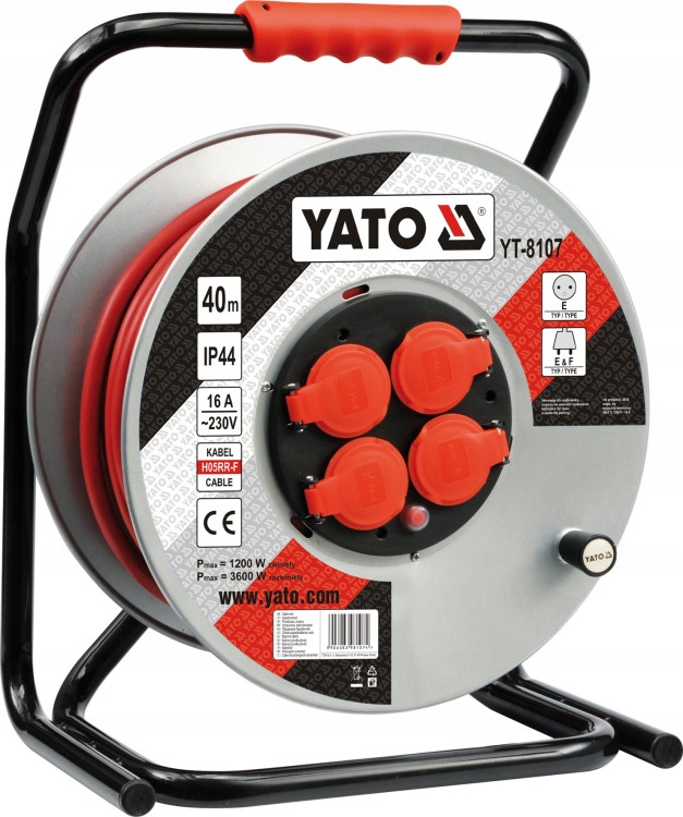 Prodlužovací Přívod 40M 3*2,5MM Yato YT-8107