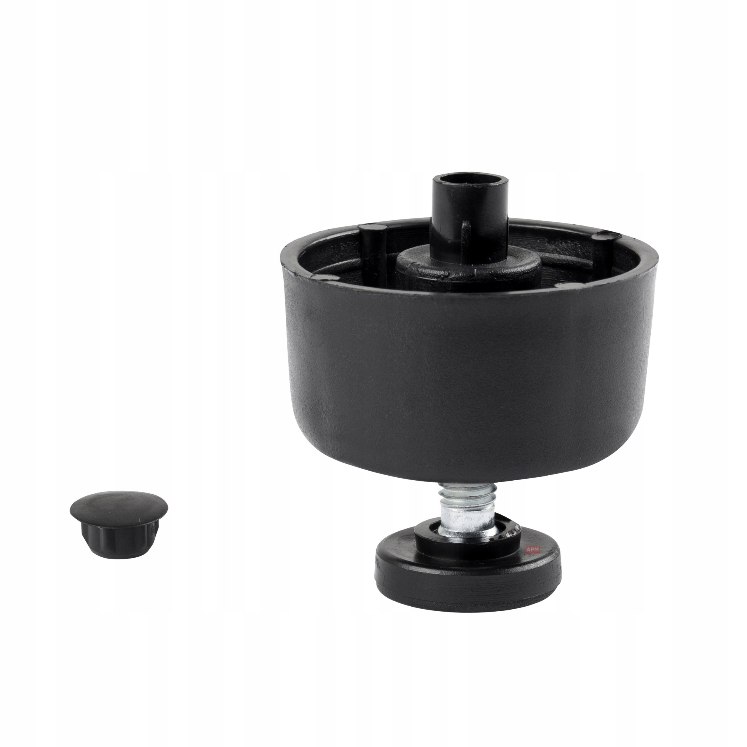 STOPKA MEBLOWA ASA NÓŻKA H=27 MM D=50 MM - 4 SZT. Marka inna