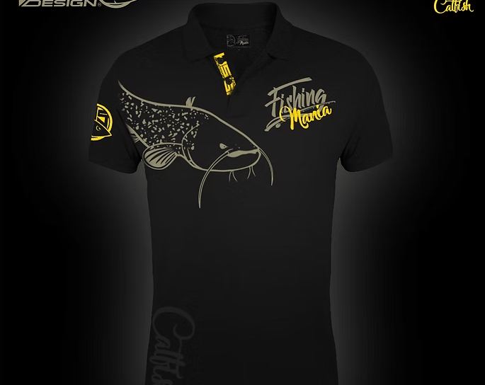 Polokošile Cat Fishing Mania – Hotspot Design – velikost L