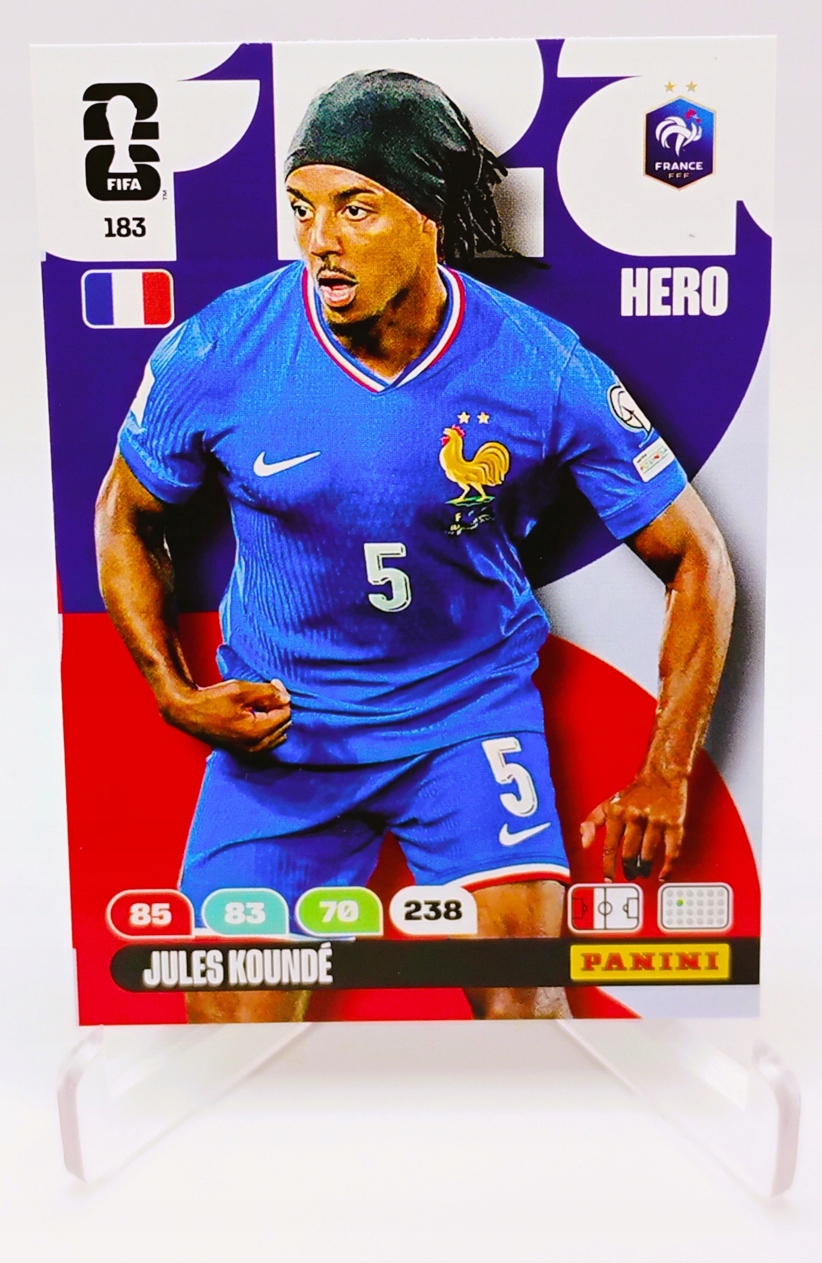 Panini World Cup 2026 Core Hero 183 Jules Kounde Francja