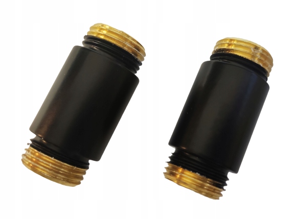 

Przedłużka 1/2" Gz/gz 30 mm Czarny Mat 2 szt.