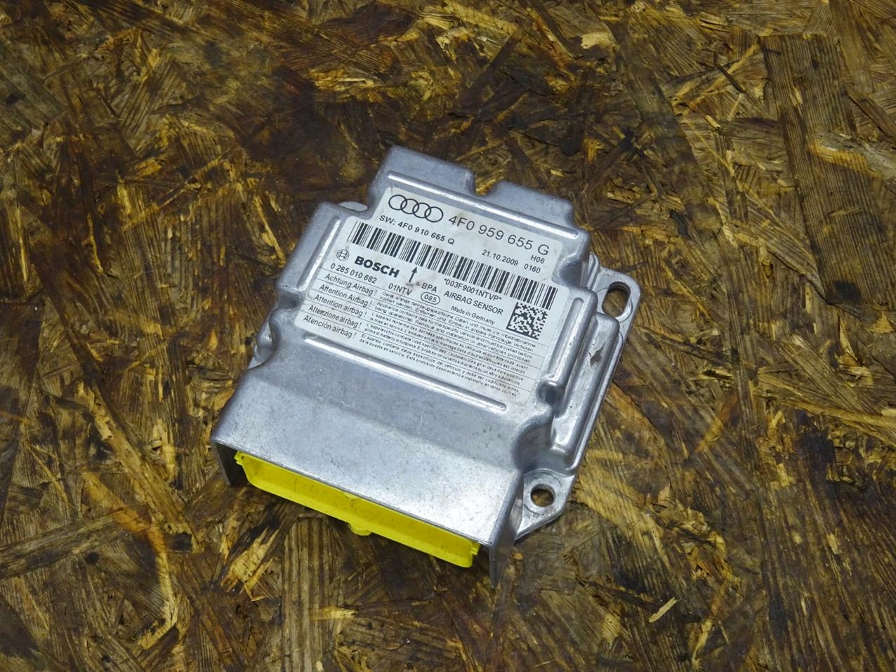 AUDI A6 C6 04-11 MODUŁ SENSOR PODUSZEK POWIETRZNYCH AIRBAG 4F0959655G