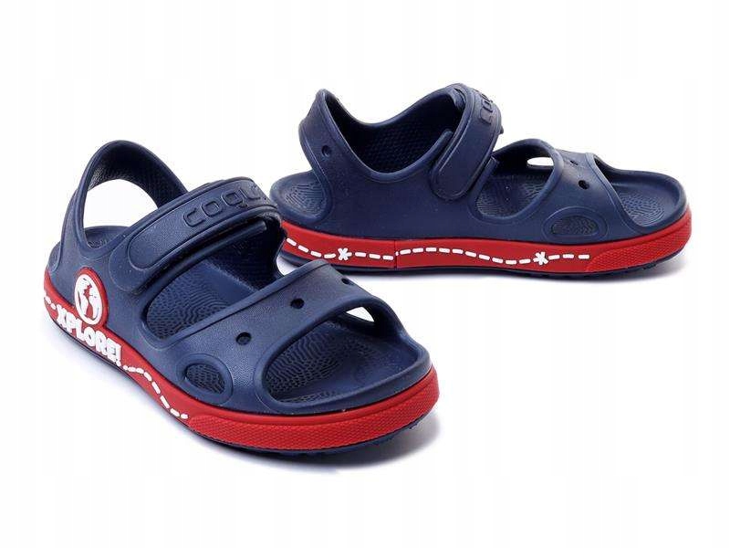 

Sandały dziecięce Coqui 8861 Yogi navy/red r22.5