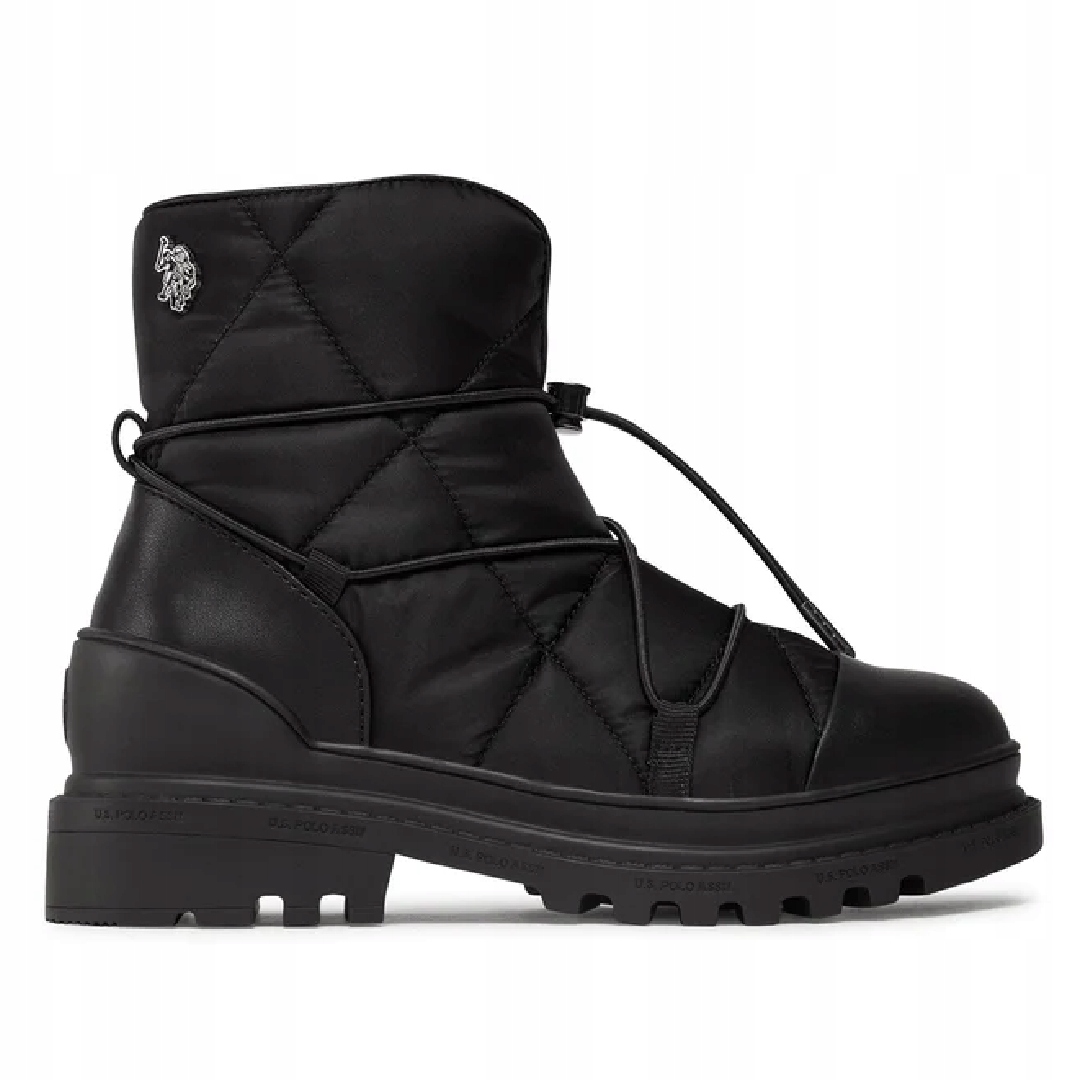 Dámské kotníkové boty U.s. Polo BRUNA011W/CNY1 Blk 38, Černá