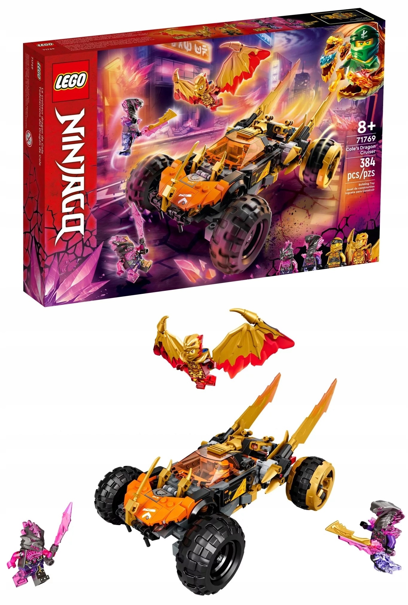 

Lego Ninjago 71769 Smoczy krążownik Cole’a