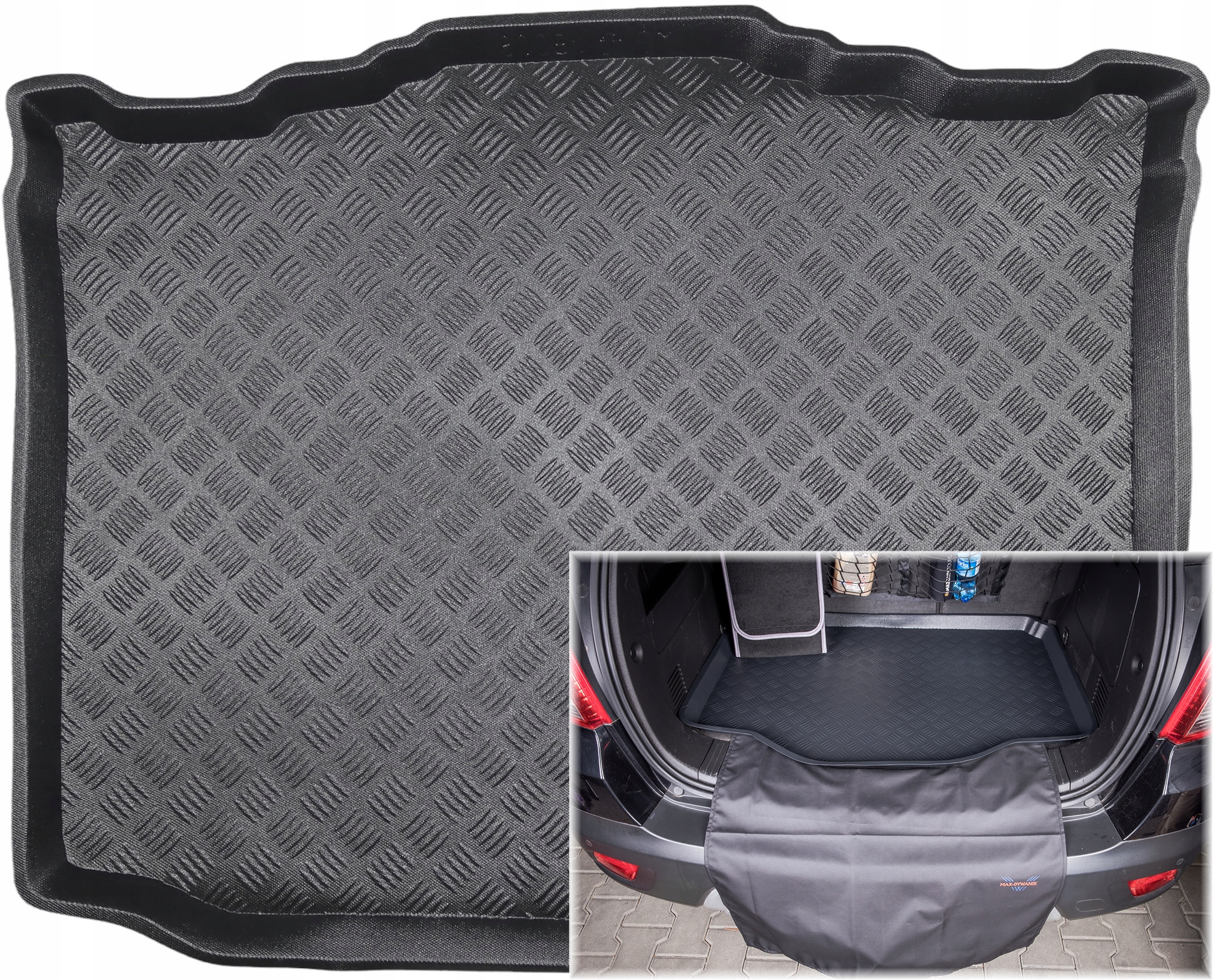 Škoda Roomster Praktik Kombi od roku 2006-2015 – rohož kryt nárazníku