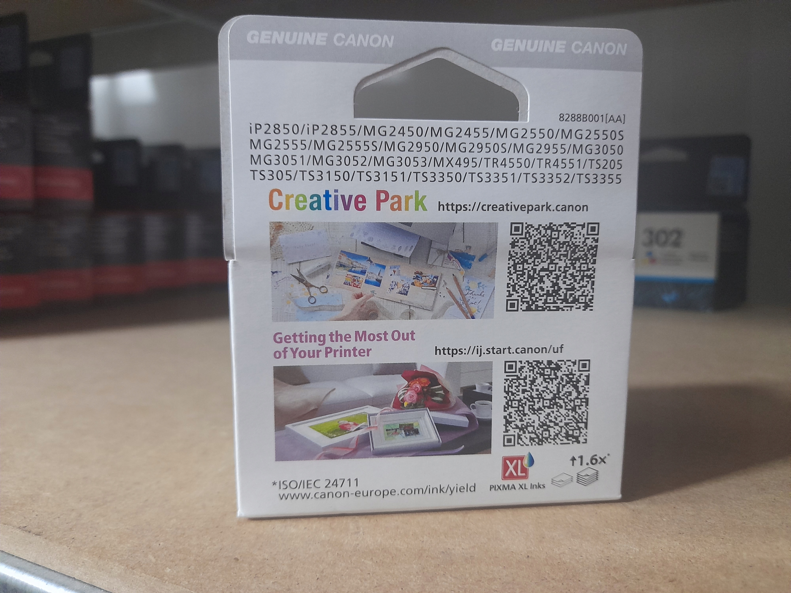 TUSZ CANON 546XL PIXMA iP2850 MG2450 MG2455 MG2500 Kod producenta 8288B001