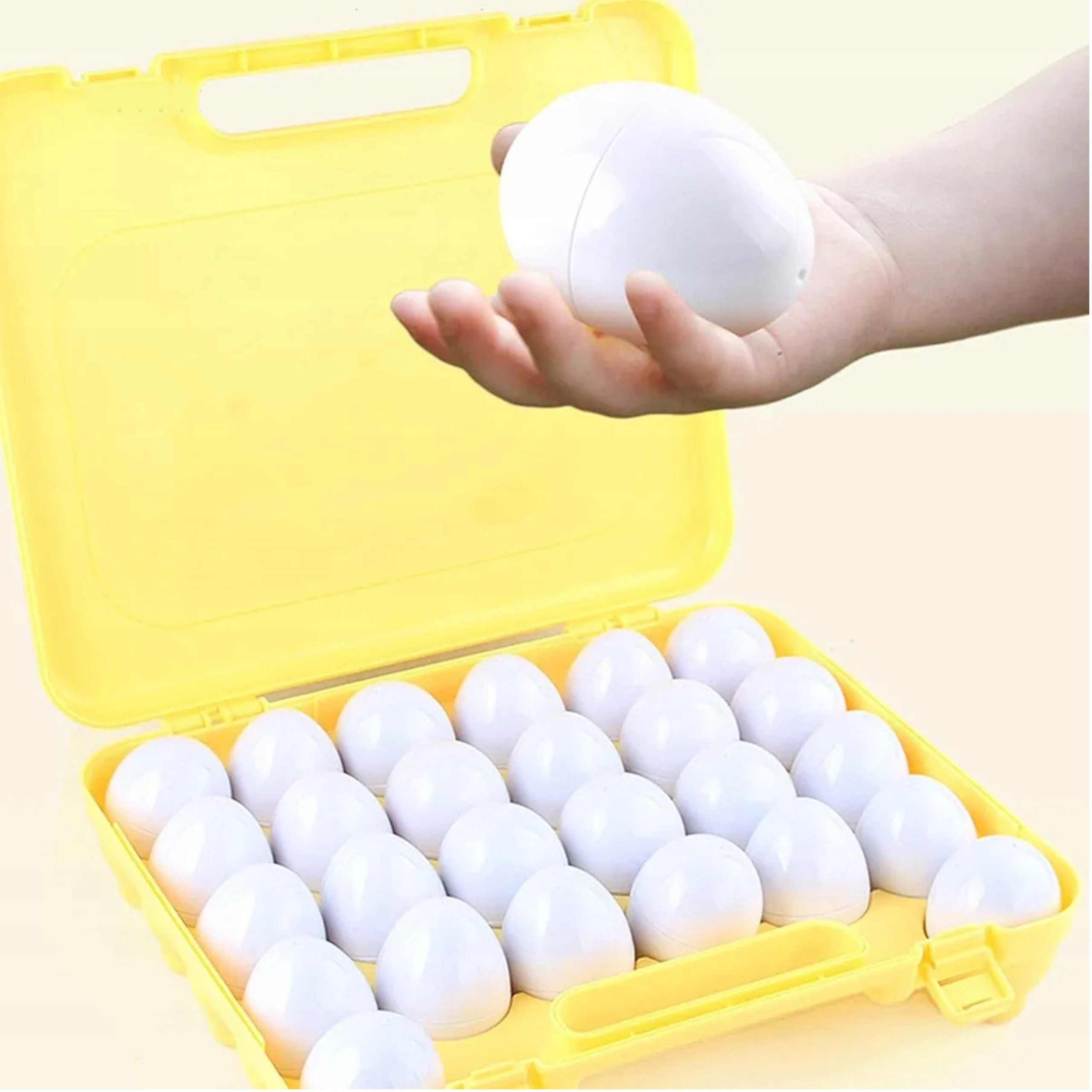 Układanka sorter jajka Montessori cyfry DF27 Wiek dziecka 3 lata +