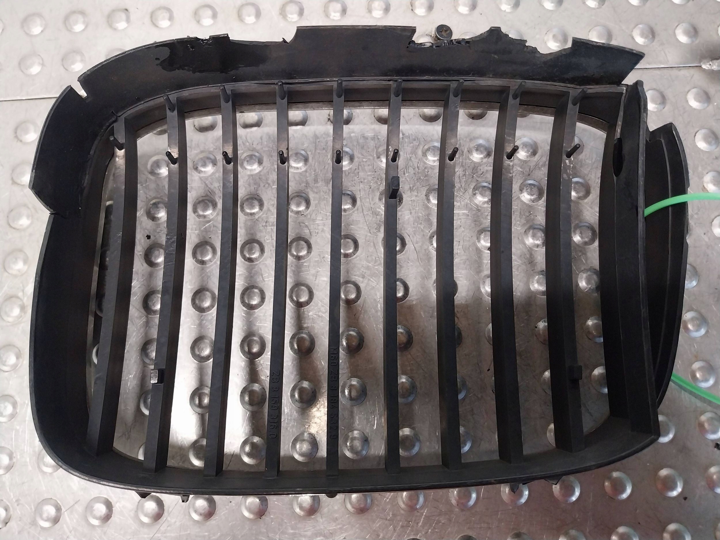 CHROM grille grill kidney grille left 8184532 BMW 5 E39