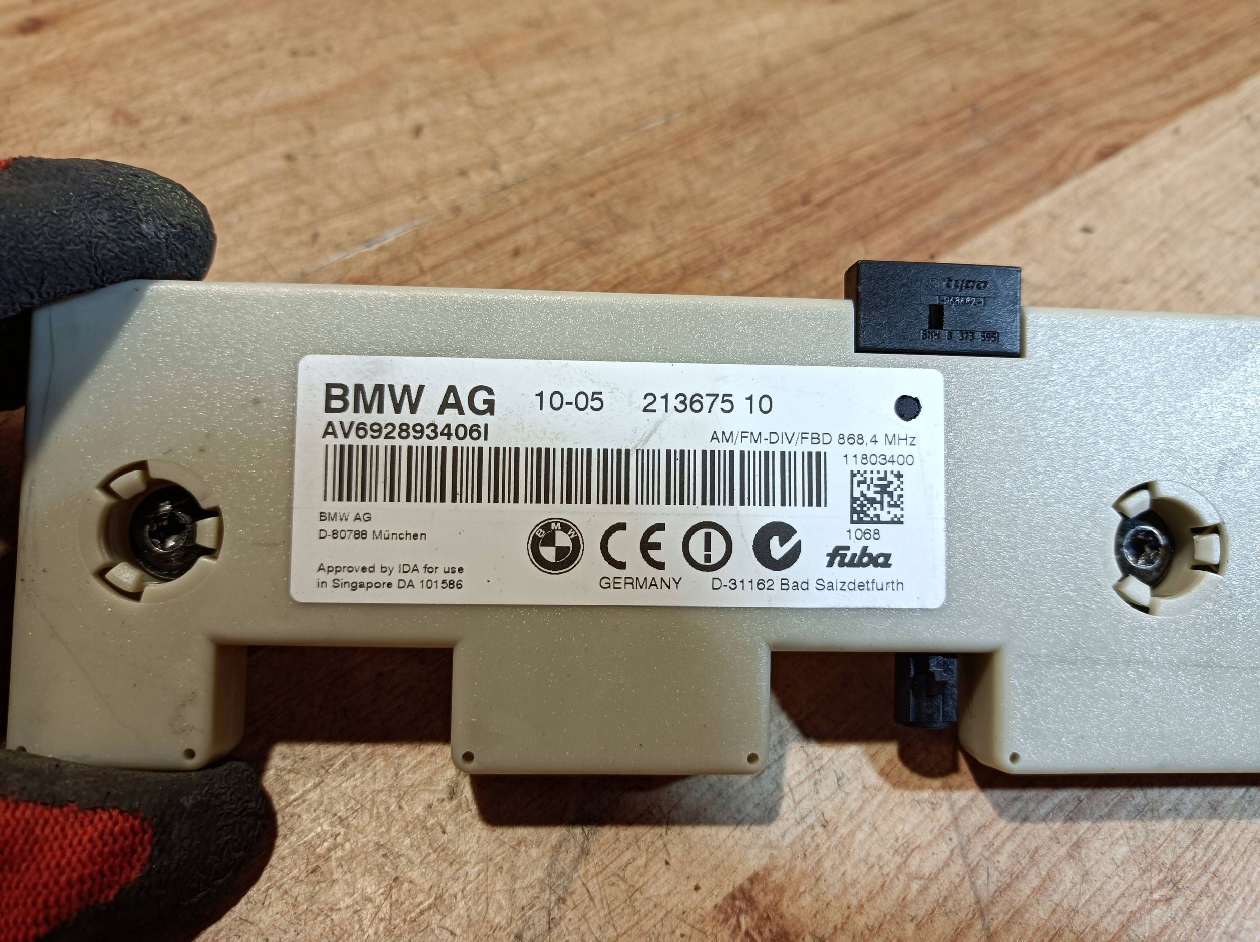 verstärker antenne BMW 3 E90 E91 2008 21367510