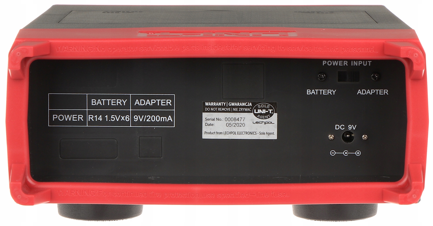 MIERNIK LABORATORYJNY MULTIMETR UNI-T UT-801 Model MIERNIK LABORATORYJNY MULTIMETR UNI-T