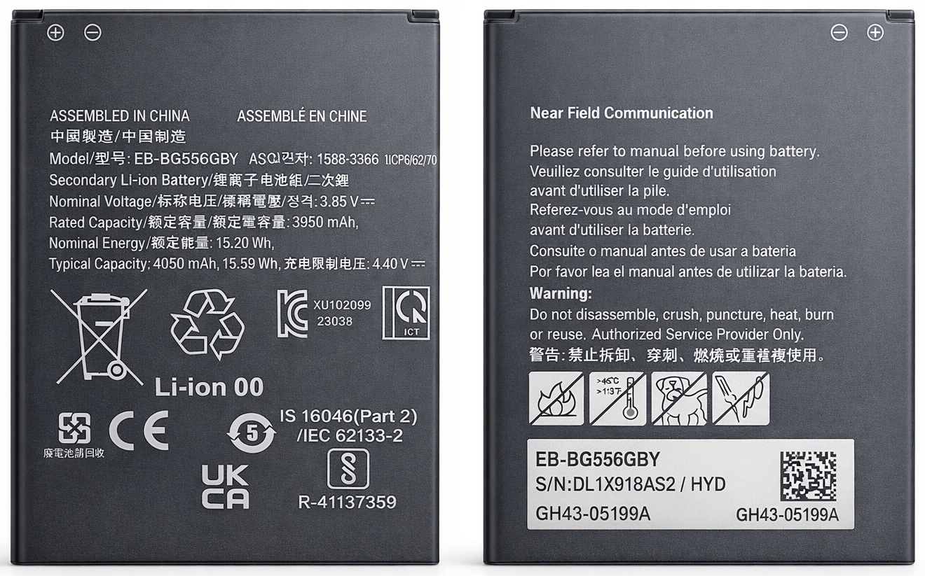 Nowa Bateria EB-BG556BBE do Telefonu Samsung Galaxy XCover7 SM-G556B/DS