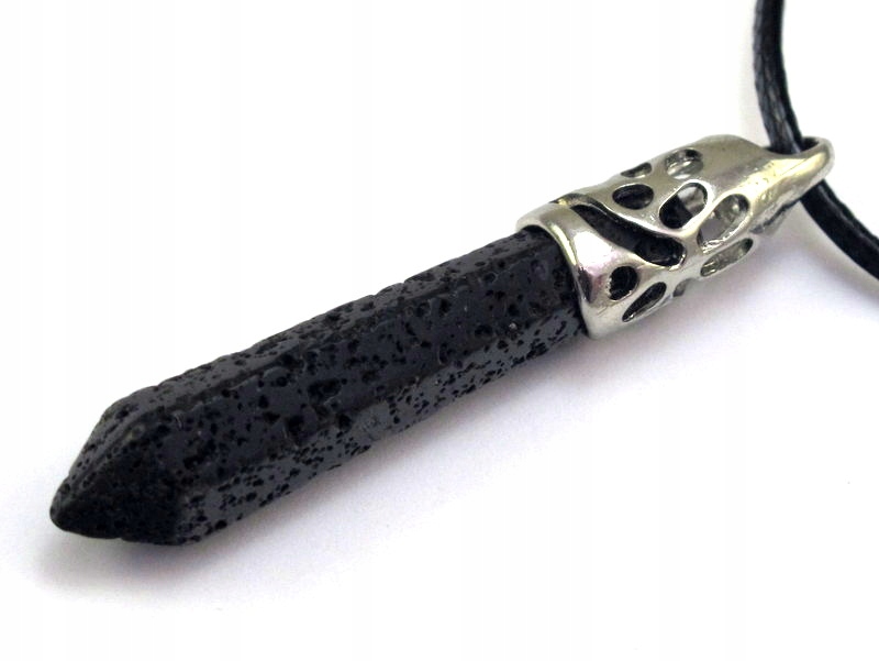 

Wisiorek kamień ~ 5 cm Lawa Wulkaniczna [W693]