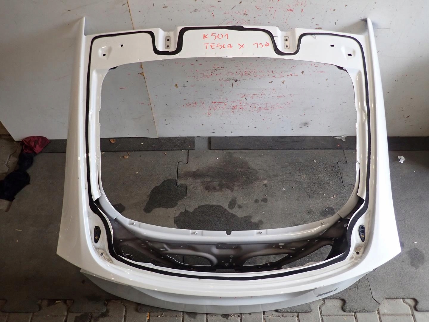 heckklappe kofferraumdeckel TESLA X 2015