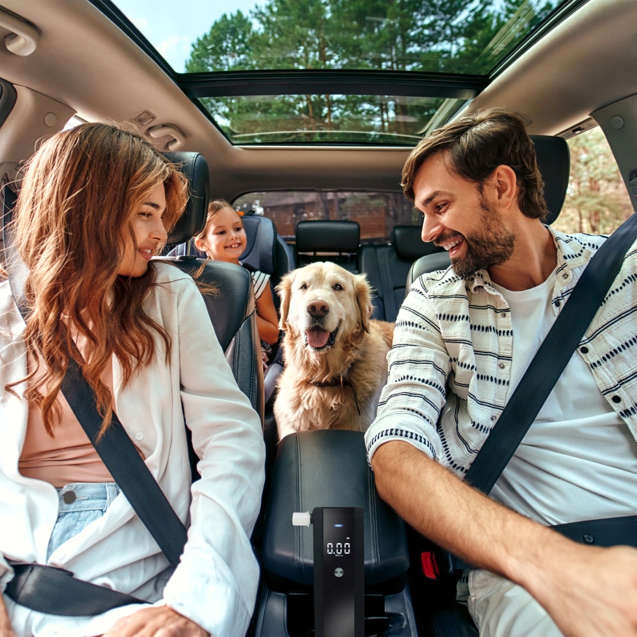 PROFESJONALNY ALKOMAT ELEKTRONICZNY KALIBRACJA + 5 Rodzaj elektrochemiczny