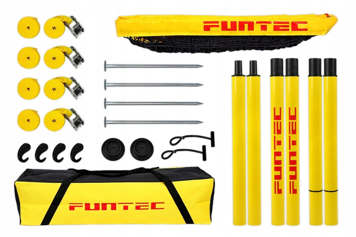 Zestaw Do Siatkówki Plażowej Funtec Beach Champ Set