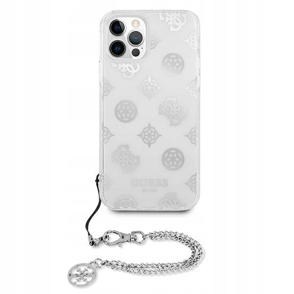 GUESS etui case + Łańcuszek do iPhone 12 Pro Max