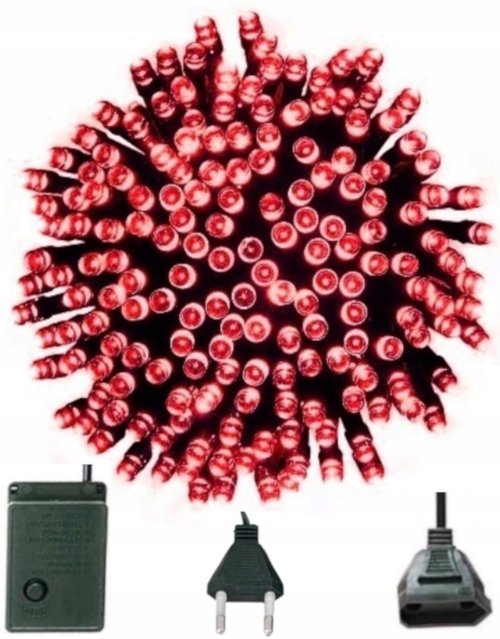 

Lampki Choinkowe śwęta 100 Led Czerwone