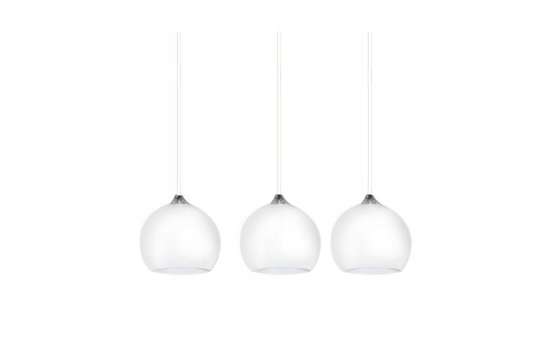 Lampa wisząca potrójna Gulia biała 3xGU10 do jadalni, kuchni Azzardo