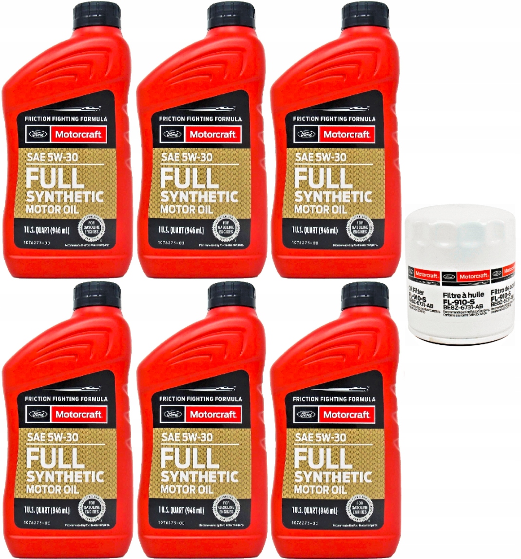 Motorcraft 5V30 6 L Filtr FL910S Edge 2,0 15-21
