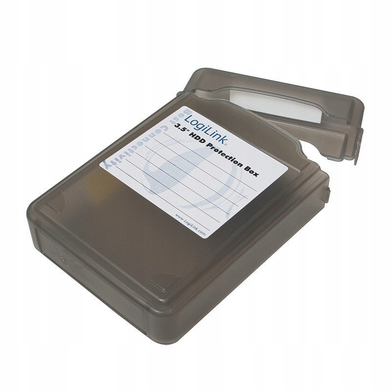 Pudełko ochronne na Hdd LogiLink UA0133 3,5" czarne
