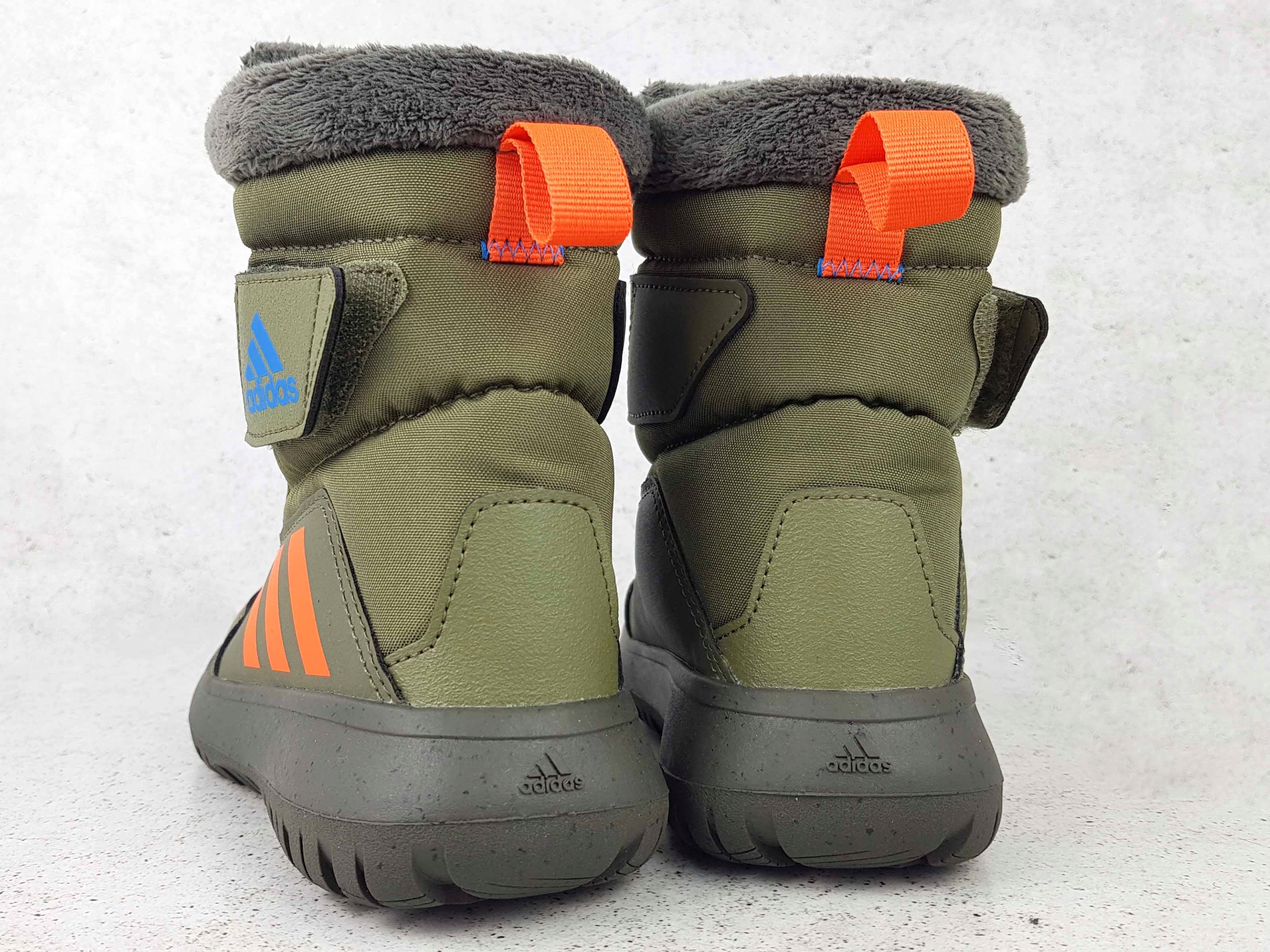 ADIDAS WINTERPLAY GZ6797 BUTY ZIMOWE ŚNIEGOWCE OCIEPLANE ZIELONE RZEP Rodzaj zapięcia Rzepy