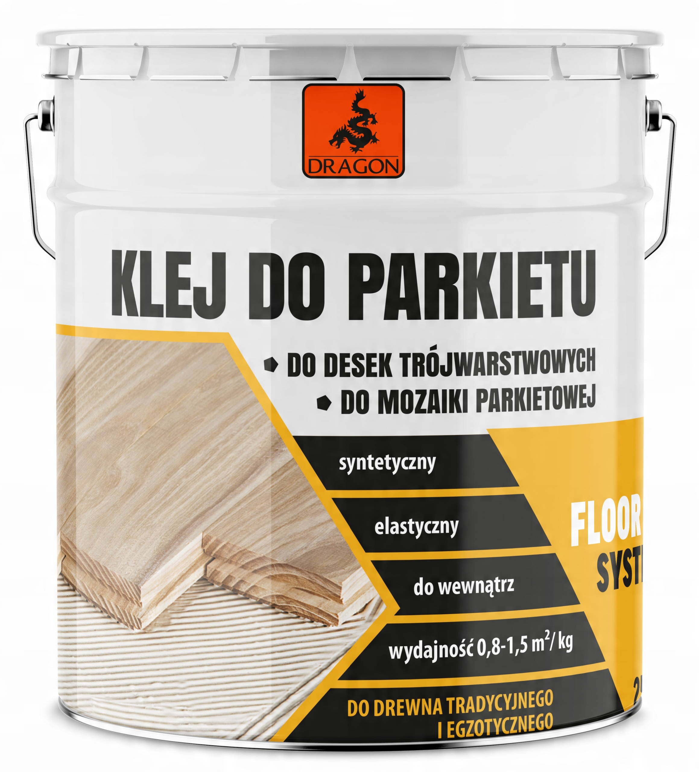 

Klej Do Parkietu Syntetyczny 25 Kg Dragon